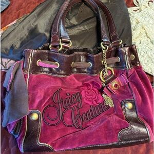 Vintage Juicy couture handbag with matching wallet